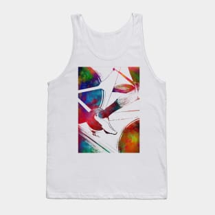 Cycling Bike sport art #cycling #sport #biking Tank Top